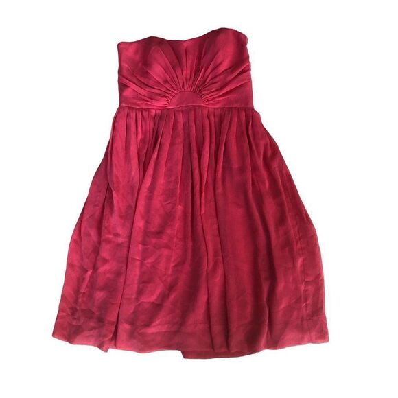 Eliza J Missy Lace Dress in Coral Coctail Party Size 12 - Picture 3 of 5